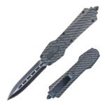 9.5" Zinc Handle OTF - Carbon Print 1
