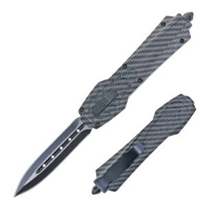 9.5" Zinc Handle OTF - Carbon Print 1