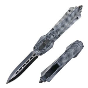 9.5" Zinc Handle OTF - Carbon Print 2