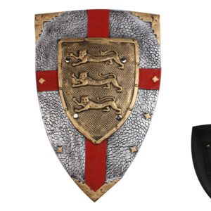 19.25"H*13.5"W Three Lions King Richard PU Foam shield