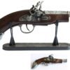 12" Decoration Wood and Metal Antique Blunderbuss w Fish