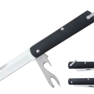 6.5" Utility Folding Knife w/ Bottle & Can Opener