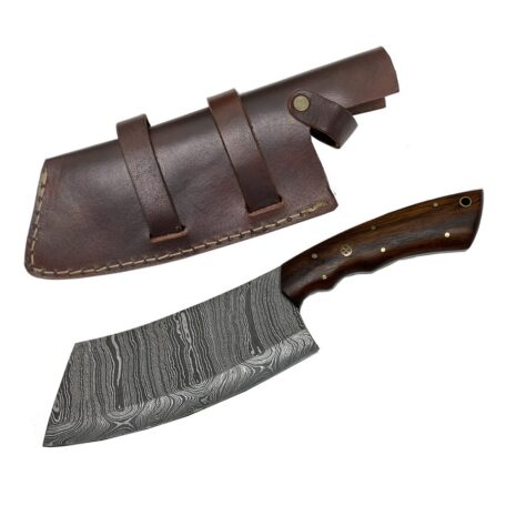 damascus hunting knife