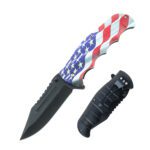 abs handle folding knife