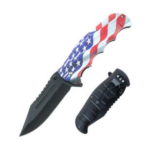abs handle folding knife