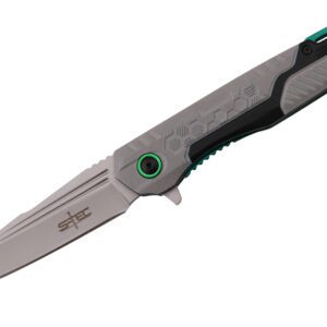 aluminum foldiing knife w/ wharncliffe blade