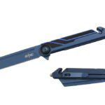 S-TEC 8" Assisted Tanto Stainless Steel Folding Knife -Blue-