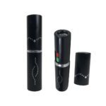 5" 3M Volt Lip Stick Style Stun Gun w/ Flash Light - Black-
