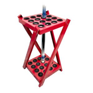 16pc pool stick stand