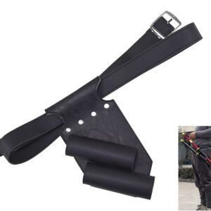 6.7" Hiking Cane Frog. For 2 Cane with belt