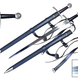 39.75" 65Mn Spring Steel Battle Ready full tang Sword