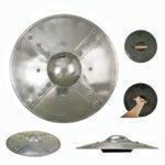Large Polish Medieval Buckler Shield Iron Diameter 40cm