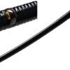 29 1/2" Black Scabbard With Top Section Made of Buffalo Horn