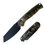 TD024BKGD axis lock folding knife
