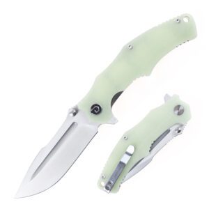 DEFCON 8.25" TD1004 Folding Knife w/ Glow in the dark G10 Composite Handle