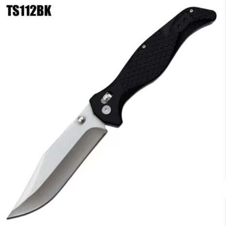 axis lock folding knife with nylon handle