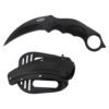 S-TEC 8" Tactical Karambit Hunting Knife w/ ABS Plastic Sheath