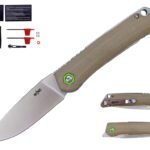 8.5" S-TEC Sandvik Stainless Steel Folding Knife w/ G10 HDL