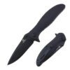 8" DEFCON Sandvik Steel Folding Knife w/ G10 HDL - Black
